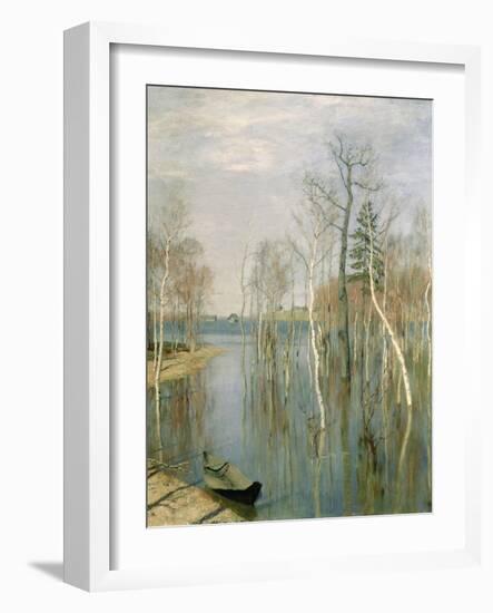 Spring, High Water, 1897-Isaak Ilyich Levitan-Framed Giclee Print