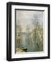 Spring, High Water, 1897-Isaak Ilyich Levitan-Framed Premium Giclee Print