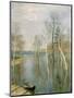 Spring, High Water, 1897-Isaak Ilyich Levitan-Mounted Premium Giclee Print