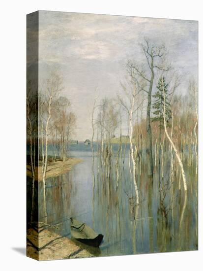 Spring, High Water, 1897-Isaak Ilyich Levitan-Stretched Canvas