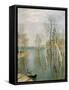 Spring, High Water, 1897-Isaak Ilyich Levitan-Framed Stretched Canvas