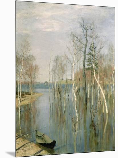 Spring, High Water, 1897-Isaak Ilyich Levitan-Mounted Giclee Print