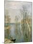 Spring, High Water, 1897-Isaak Ilyich Levitan-Mounted Giclee Print