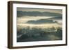 Spring Hills and Morning Fog, Petaluma, California-Vincent James-Framed Photographic Print