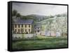 Spring House-Debbi Wetzel-Framed Stretched Canvas