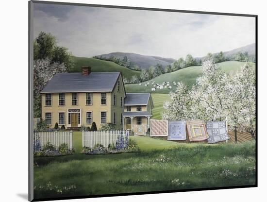 Spring House-Debbi Wetzel-Mounted Giclee Print