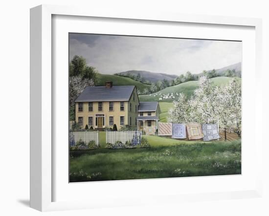 Spring House-Debbi Wetzel-Framed Giclee Print