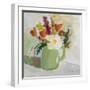 Spring in a Green Pitcher-Pamela Munger-Framed Art Print