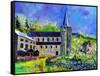 Spring In Celles-Pol Ledent-Framed Stretched Canvas