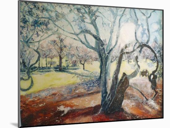 Spring in Darley Park-Mary Smith-Mounted Giclee Print
