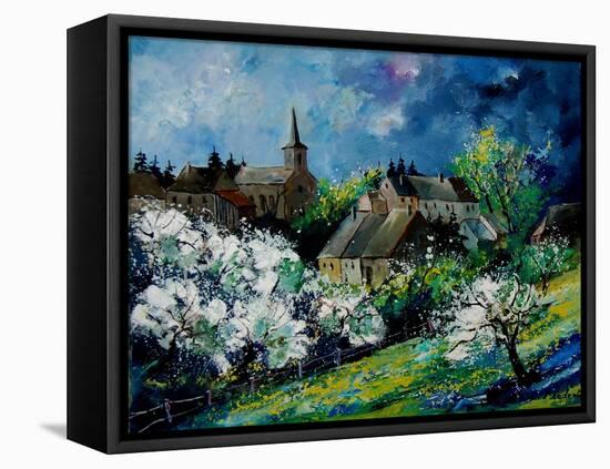 Spring In Fays-Pol Ledent-Framed Stretched Canvas