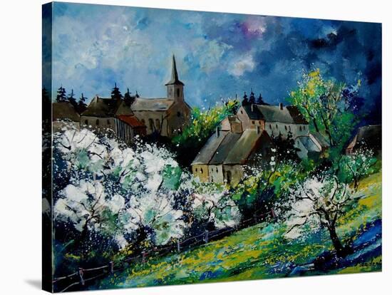 Spring In Fays-Pol Ledent-Stretched Canvas