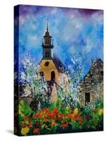 Spring In Foy Notre Dame-Pol Ledent-Stretched Canvas