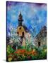 Spring In Foy Notre Dame-Pol Ledent-Stretched Canvas
