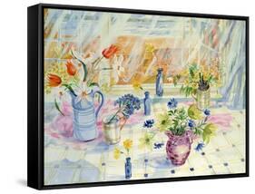 Spring in Norfolk-Elizabeth Jane Lloyd-Framed Stretched Canvas