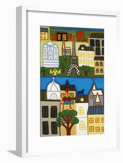 Spring in Paris-Cristina Rodriguez-Framed Giclee Print