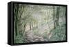 Spring in Pembrokeshire-Jane Carpanini-Framed Stretched Canvas