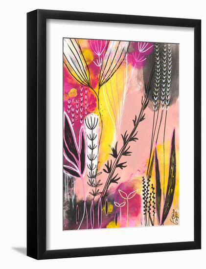 Spring In Pink-Corina Capri-Framed Art Print