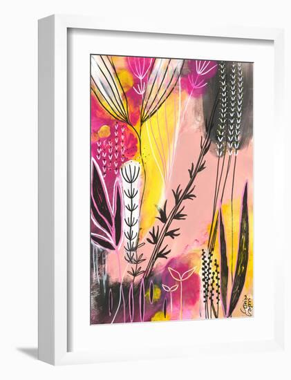 Spring In Pink-Corina Capri-Framed Art Print