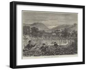 Spring in Portugal, Trimming the Grape Vines-null-Framed Giclee Print