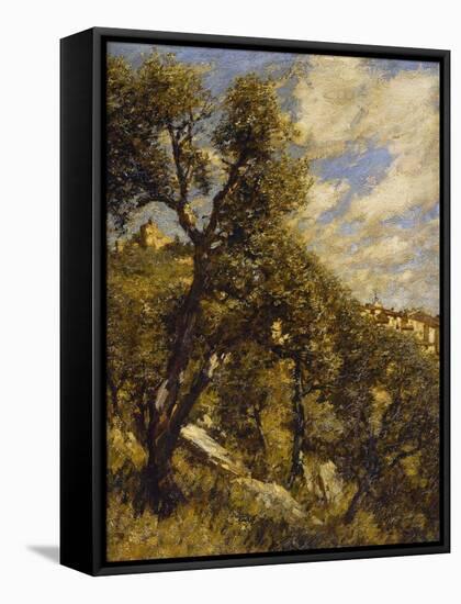 Spring in Provence-Henry Herbert La Thangue-Framed Stretched Canvas