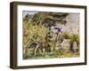 Spring in Sussex, (Oil on Panel)-James Bolivar Manson-Framed Giclee Print