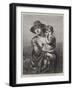 Spring, in the Exhibition of the Society of British Artists-null-Framed Giclee Print