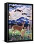 "Spring in the Meadow,"March 1, 1938-Paul Bransom-Framed Stretched Canvas