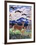 "Spring in the Meadow,"March 1, 1938-Paul Bransom-Framed Giclee Print