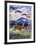 "Spring in the Meadow,"March 1, 1938-Paul Bransom-Framed Giclee Print