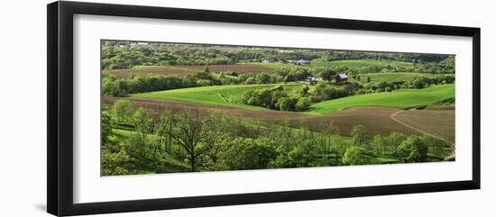 Spring in the Mississippi River Valley Near the Balltown, Dubuque County, Iowa, Usa-null-Framed Photographic Print