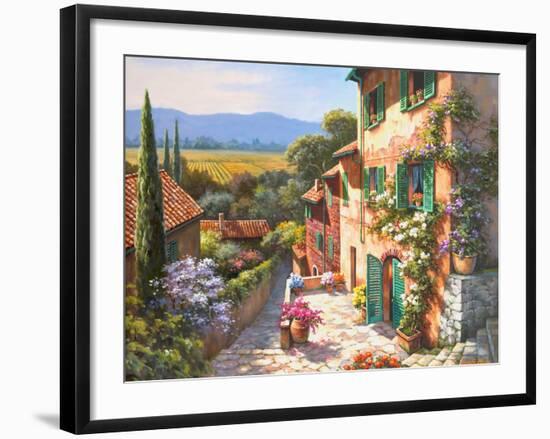 Spring in the Valley-Sung Kim-Framed Art Print