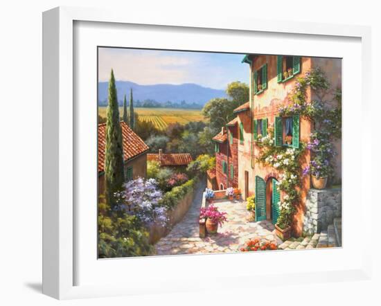 Spring in the Valley-Sung Kim-Framed Art Print