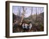 Spring In The Vienna Woods-Jean Louis Mazieres-Framed Art Print