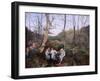 Spring In The Vienna Woods-Jean Louis Mazieres-Framed Art Print