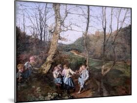 Spring In The Vienna Woods-Jean Louis Mazieres-Mounted Art Print