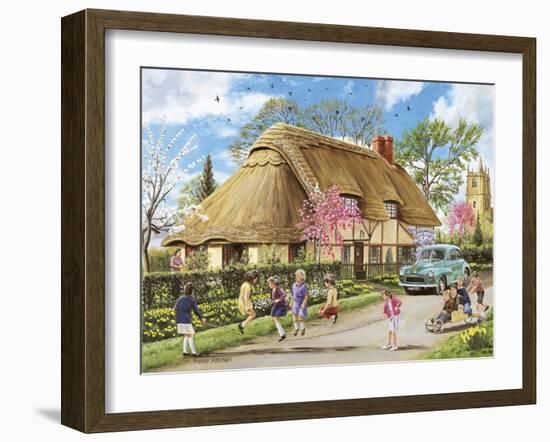 Spring in their Heels-Trevor Mitchell-Framed Giclee Print