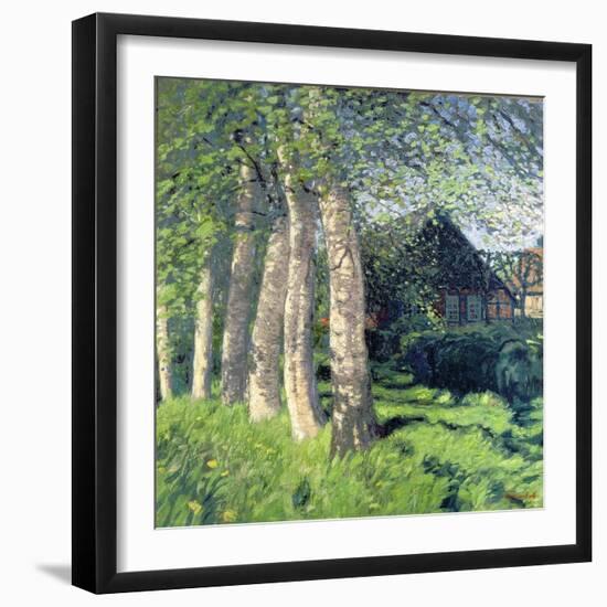 Spring in Worpswede-Hans Am Ende-Framed Giclee Print