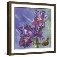 Spring Iris Garden-Bill Jackson-Framed Giclee Print