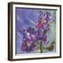 Spring Iris Garden-Bill Jackson-Framed Giclee Print