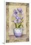 Spring Iris-Abby White-Framed Art Print