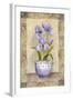 Spring Iris-Abby White-Framed Art Print