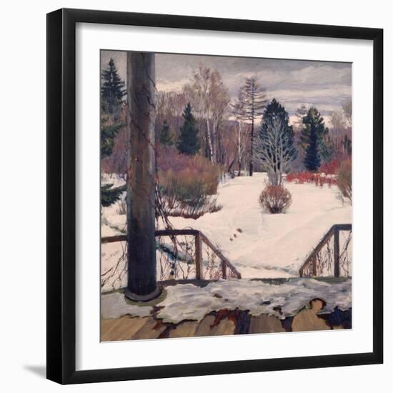 Spring Is Coming-Sergei Arsenyevich Vinogradov-Framed Giclee Print