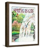 Spring Is Gay-Rod Ruth-Framed Art Print