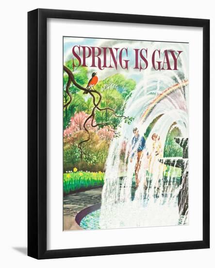 Spring Is Gay-Rod Ruth-Framed Art Print