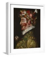 Spring (La Primaver)-Giuseppe Arcimboldo-Framed Giclee Print