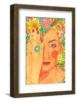 Spring Lady-Gigi Rosado-Framed Photographic Print