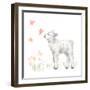 Spring Lamb IV-Katrina Pete-Framed Art Print