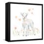 Spring Lambs II-Katrina Pete-Framed Stretched Canvas