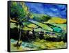 Spring Landscape 563101-Pol Ledent-Framed Stretched Canvas